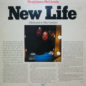 Thad Jones &amp; Mel Lewis/New life